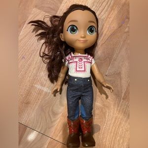 Spirit untamed Lucky toddler doll and Spirit companion